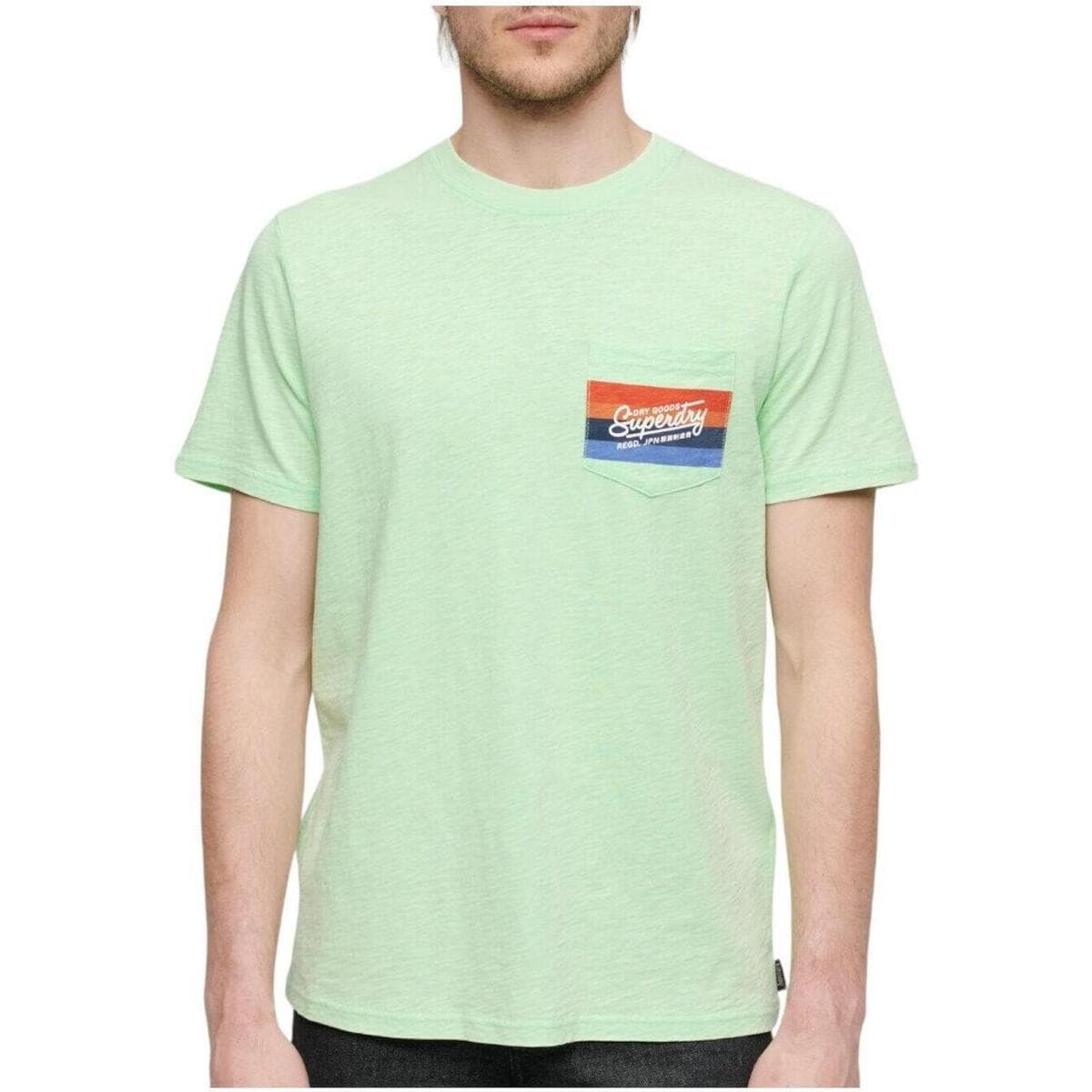 Men's T-Shirts Superdry Green