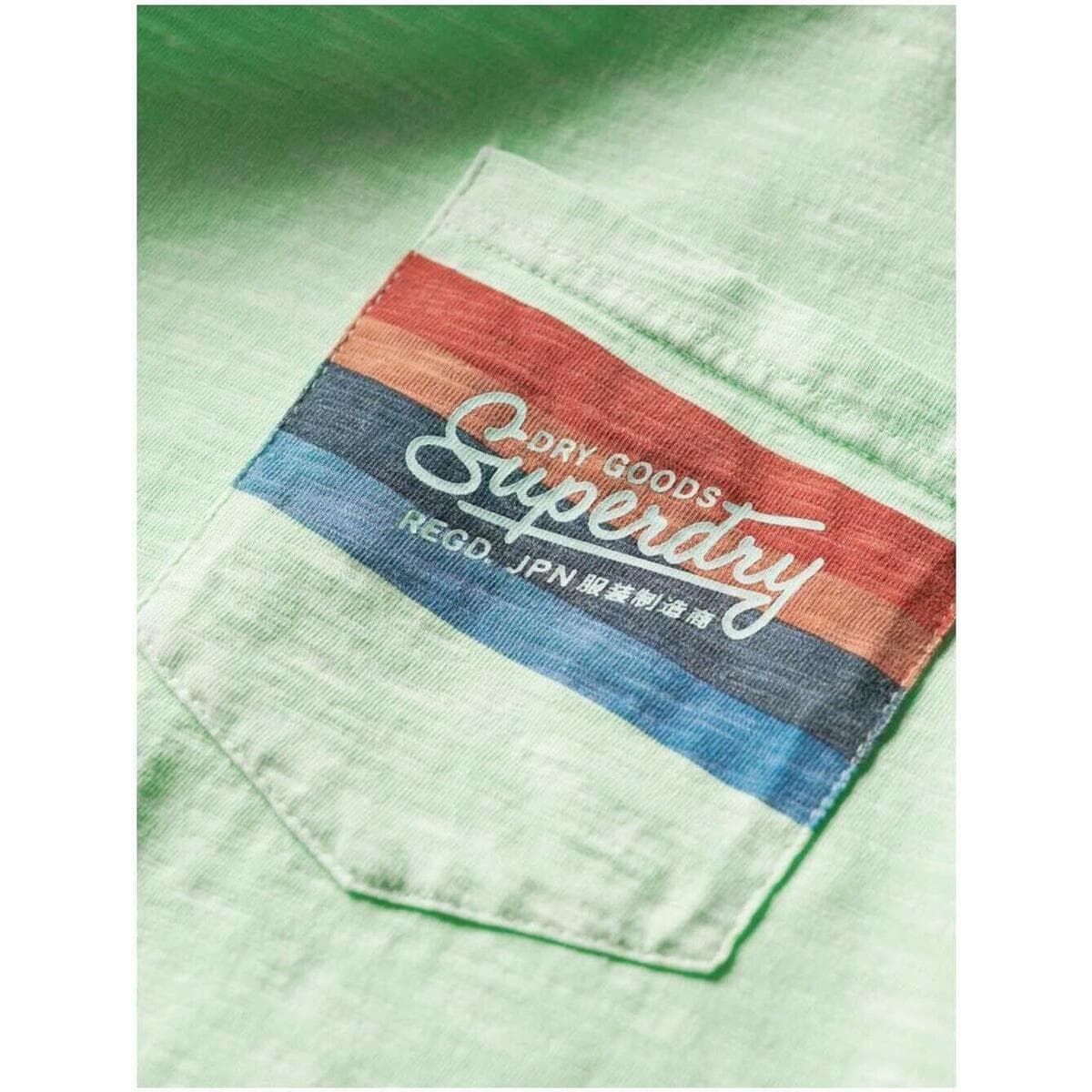 Men's T-Shirts Superdry Green