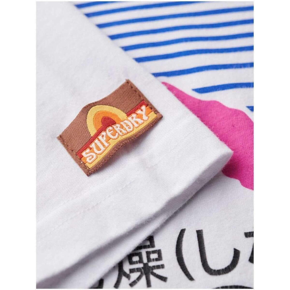 Men's T-Shirts Superdry White