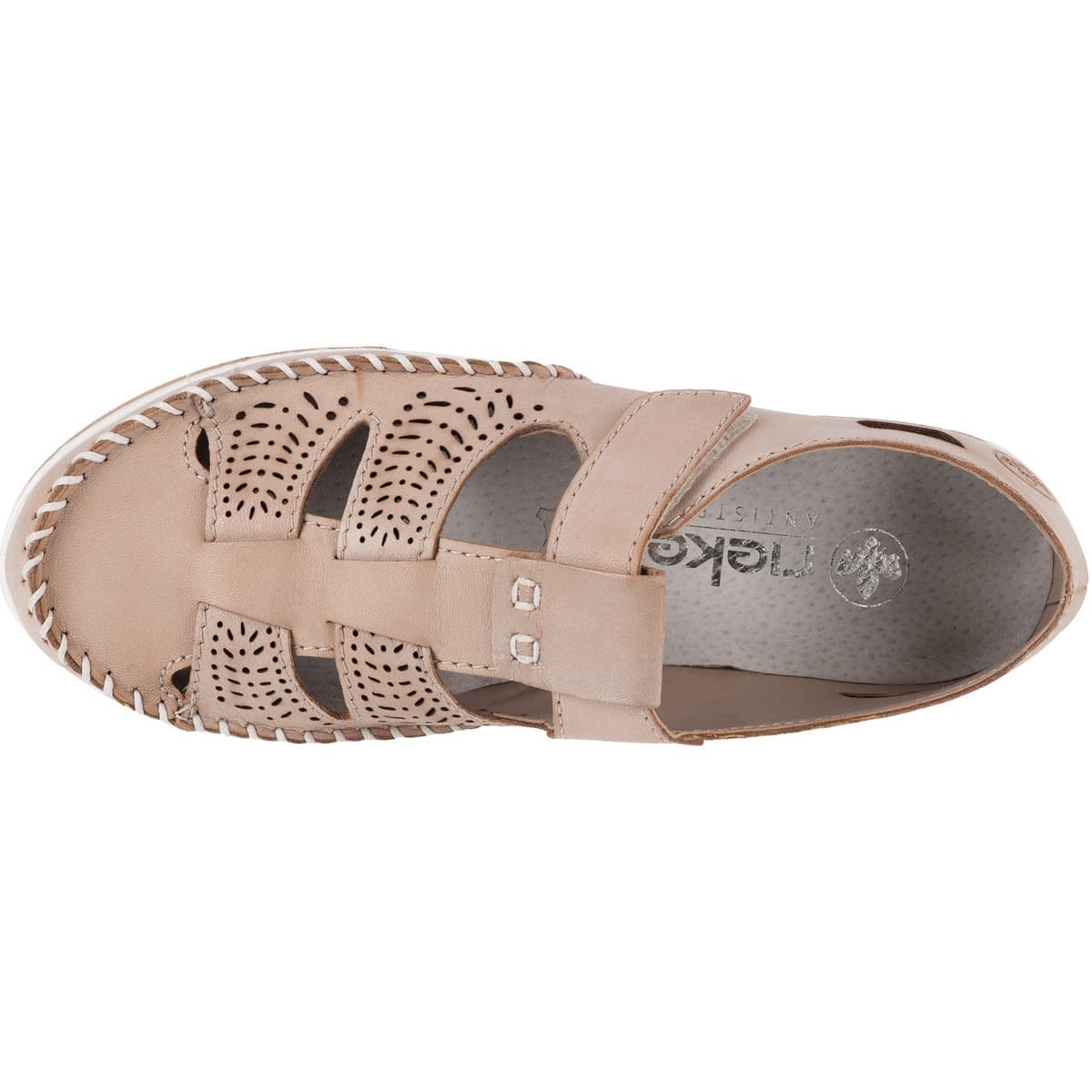 Women's House Slippers Rieker Beige