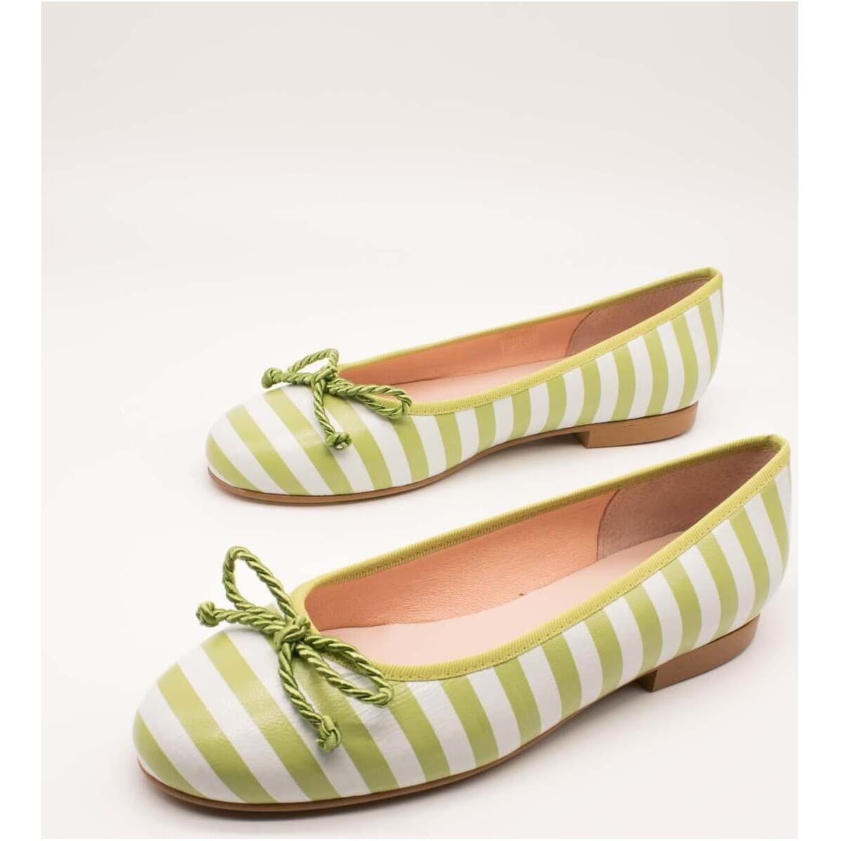 Women's Ballet Flats Zabba Difference Green