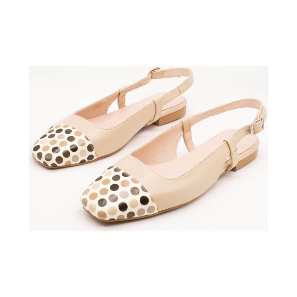 Women's Dress Shoes Zabba Difference Beige