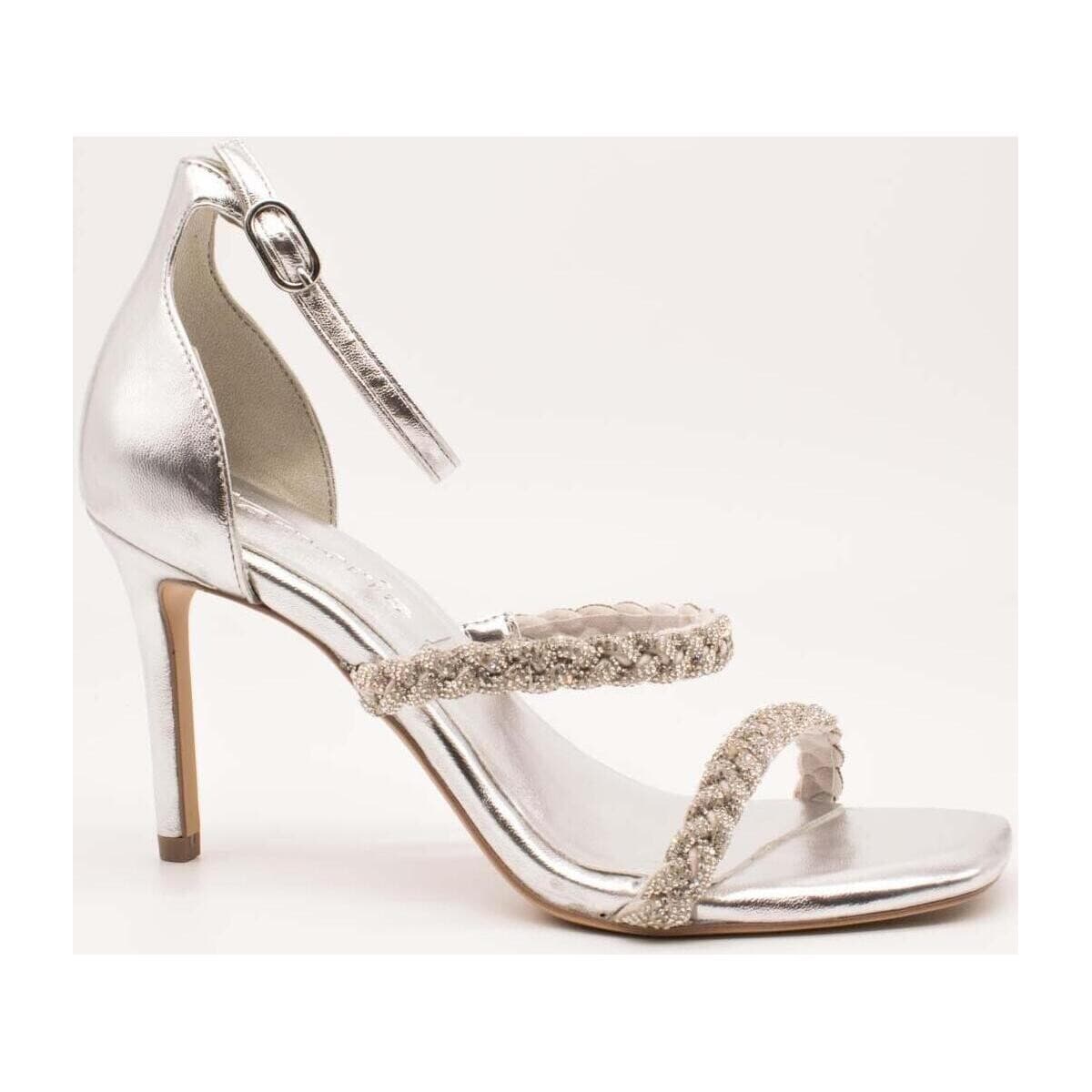 Σανδάλια με τακούνι Tamaris 28035-42-941 Silver