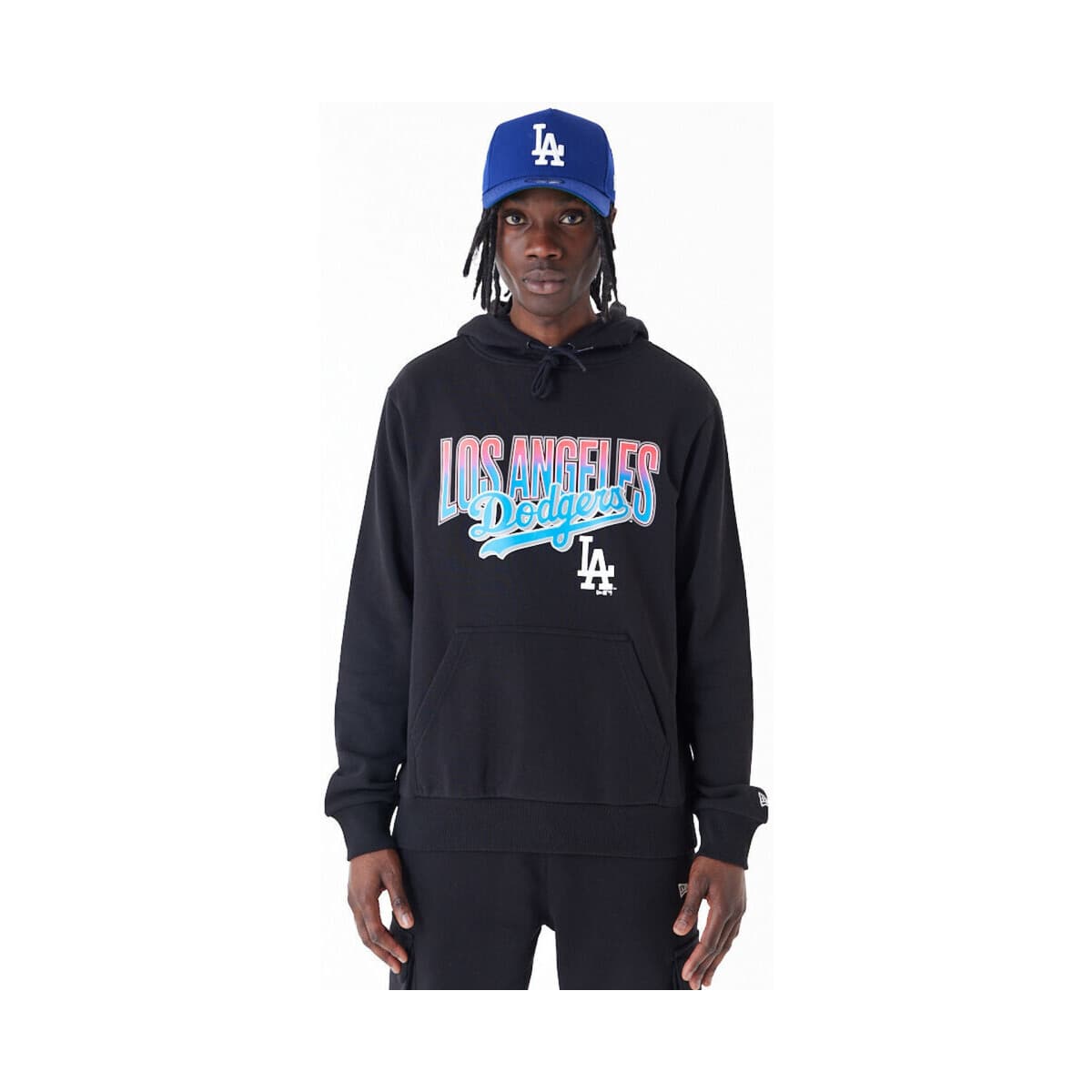 T-shirt με κουκούλα New-Era Mlb gradient grphc hoody losdod