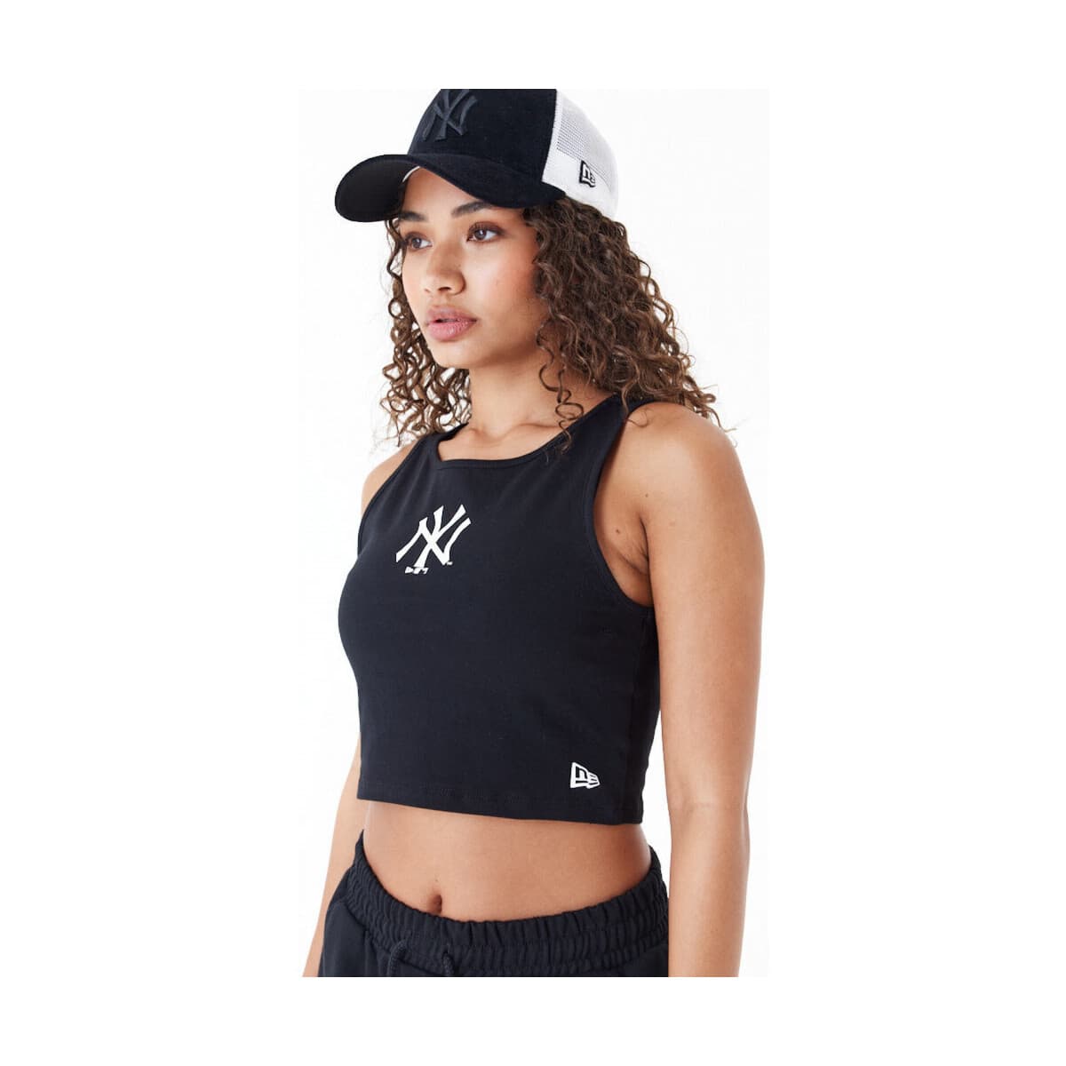 Women's T-Shirts New-Era Black