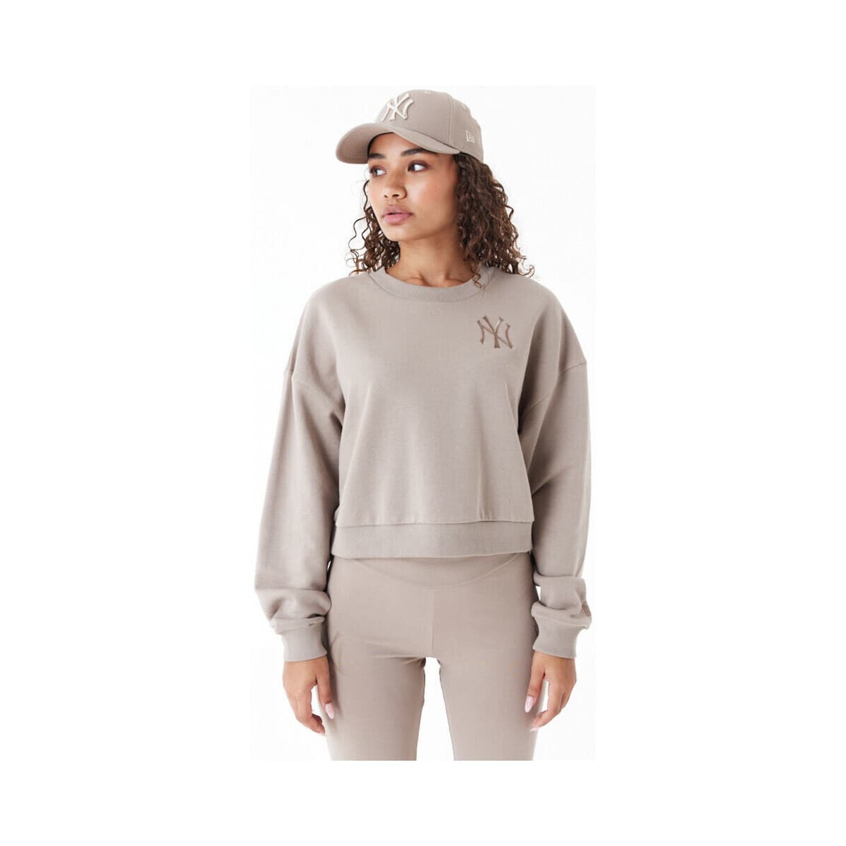 Women's Sports T-Shirts New-Era Brown