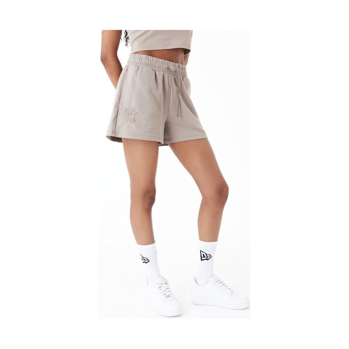 Women's Shorts New-Era Brown