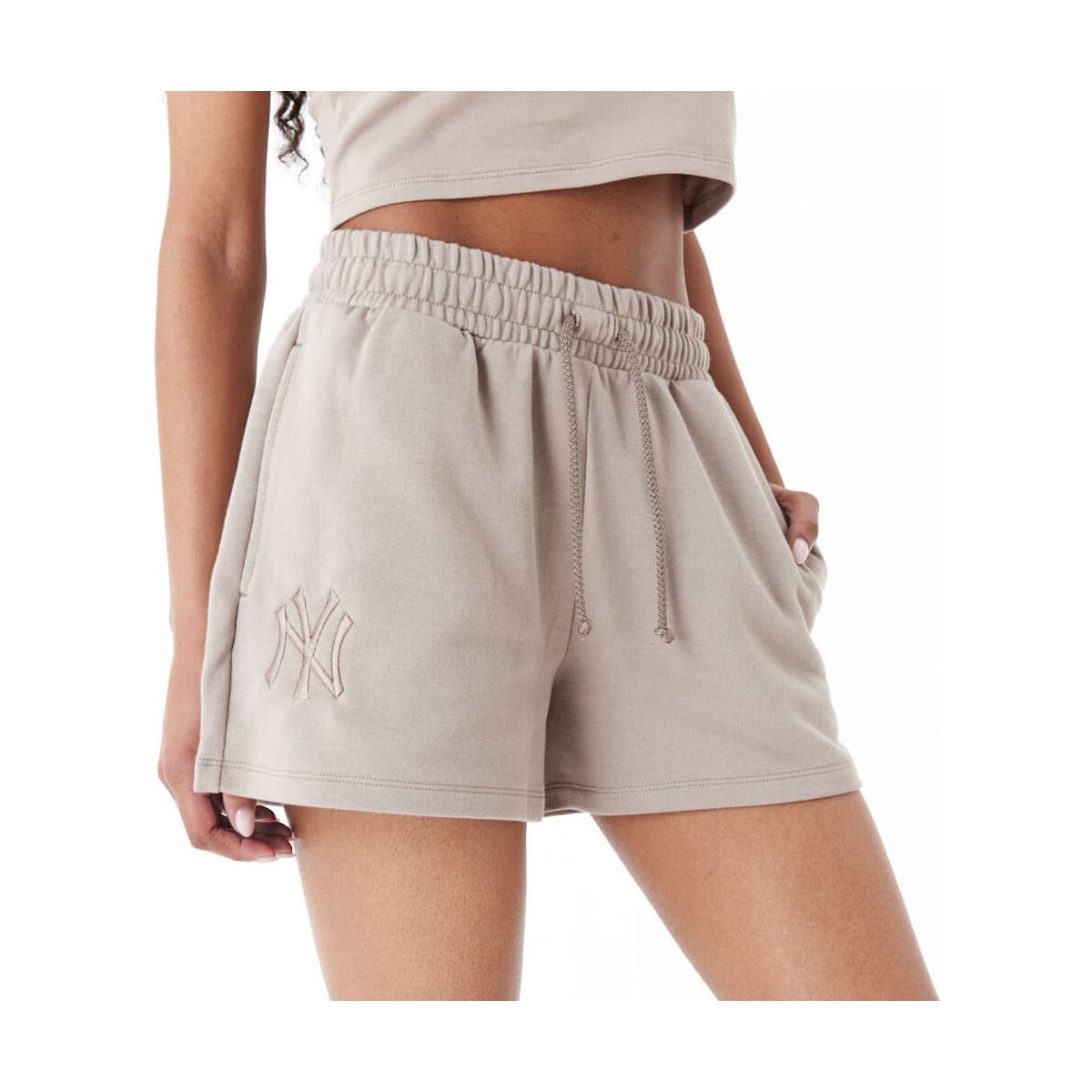 Women's Shorts New-Era Brown