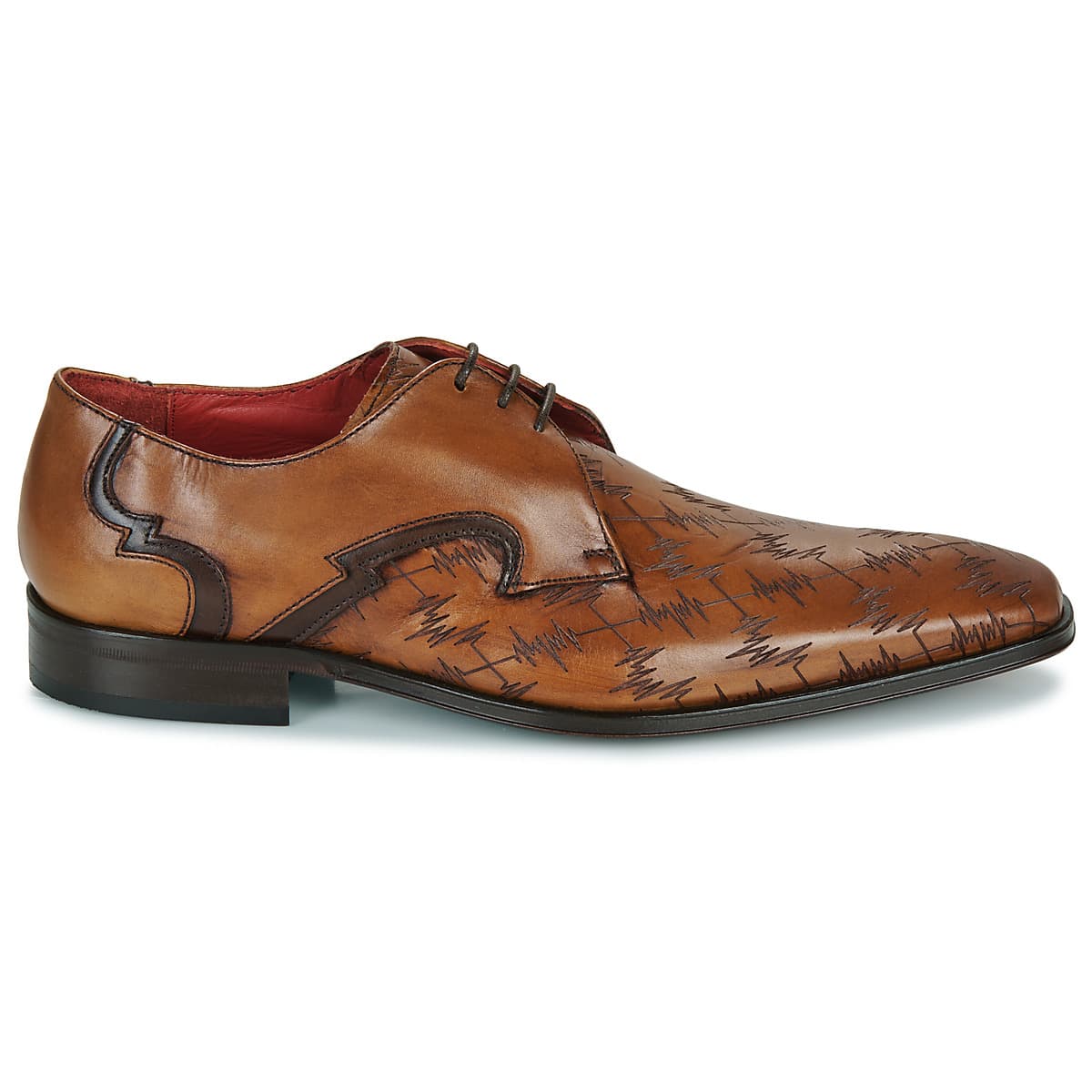 Men's Derby Shoes Jeffery-West Brown
