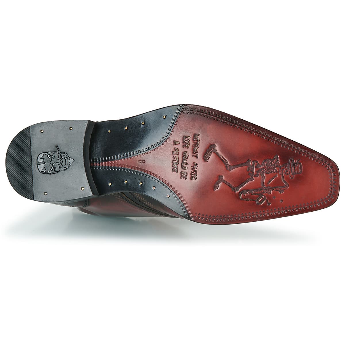 Men's Derby Shoes Jeffery-West Bordeaux