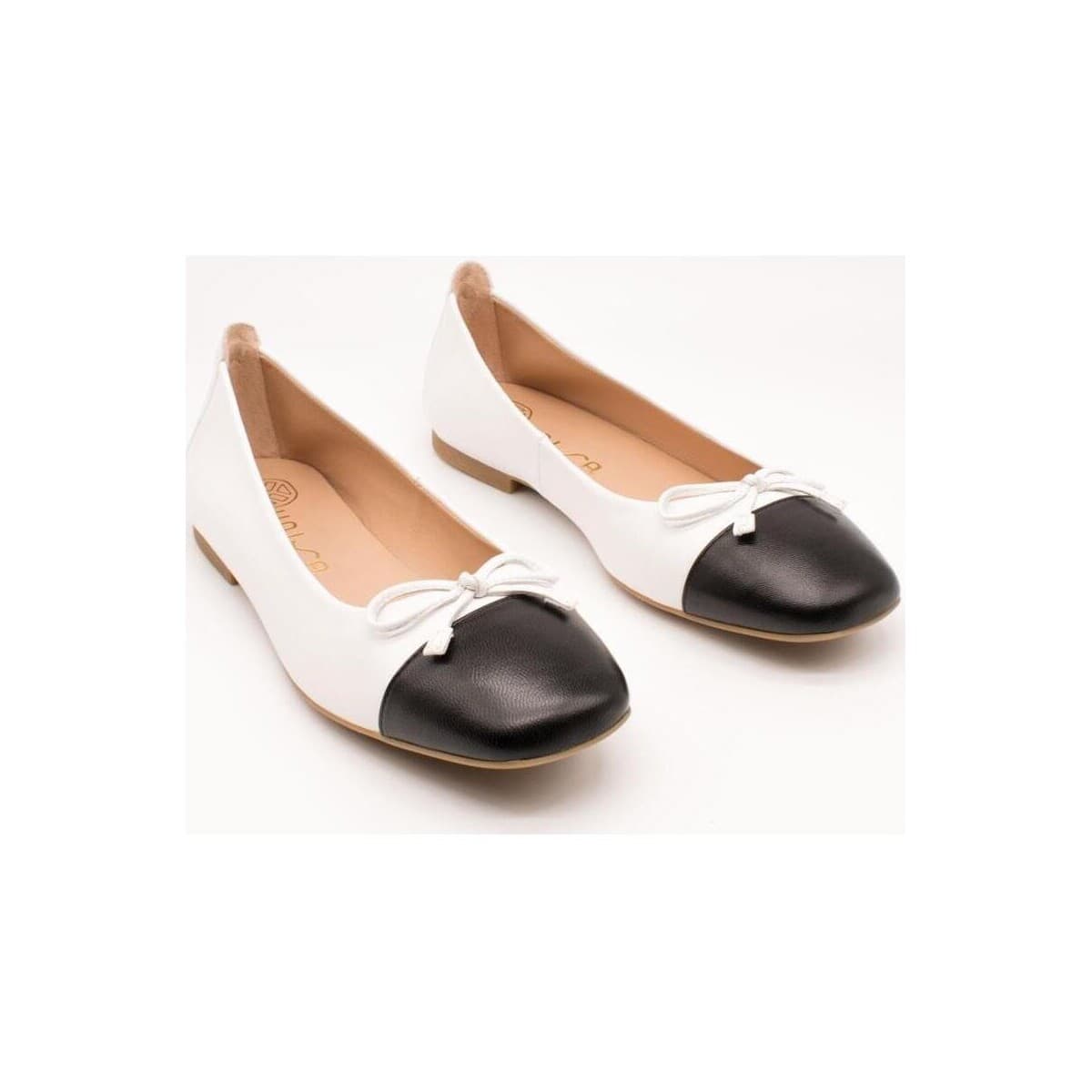 Women's Ballet Flats Unisa White