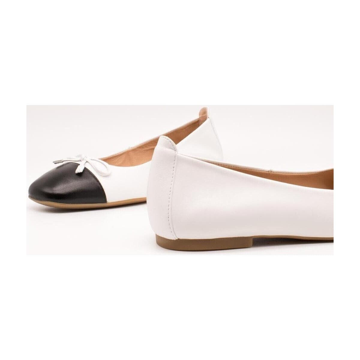 Women's Ballet Flats Unisa White