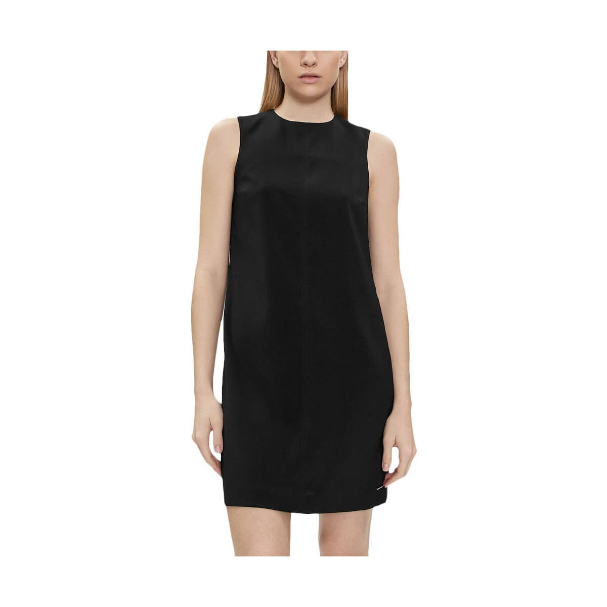 Φορέματα Calvin Klein Jeans STRUCTURE SLEEVELESS MINI DRESS WOMEN