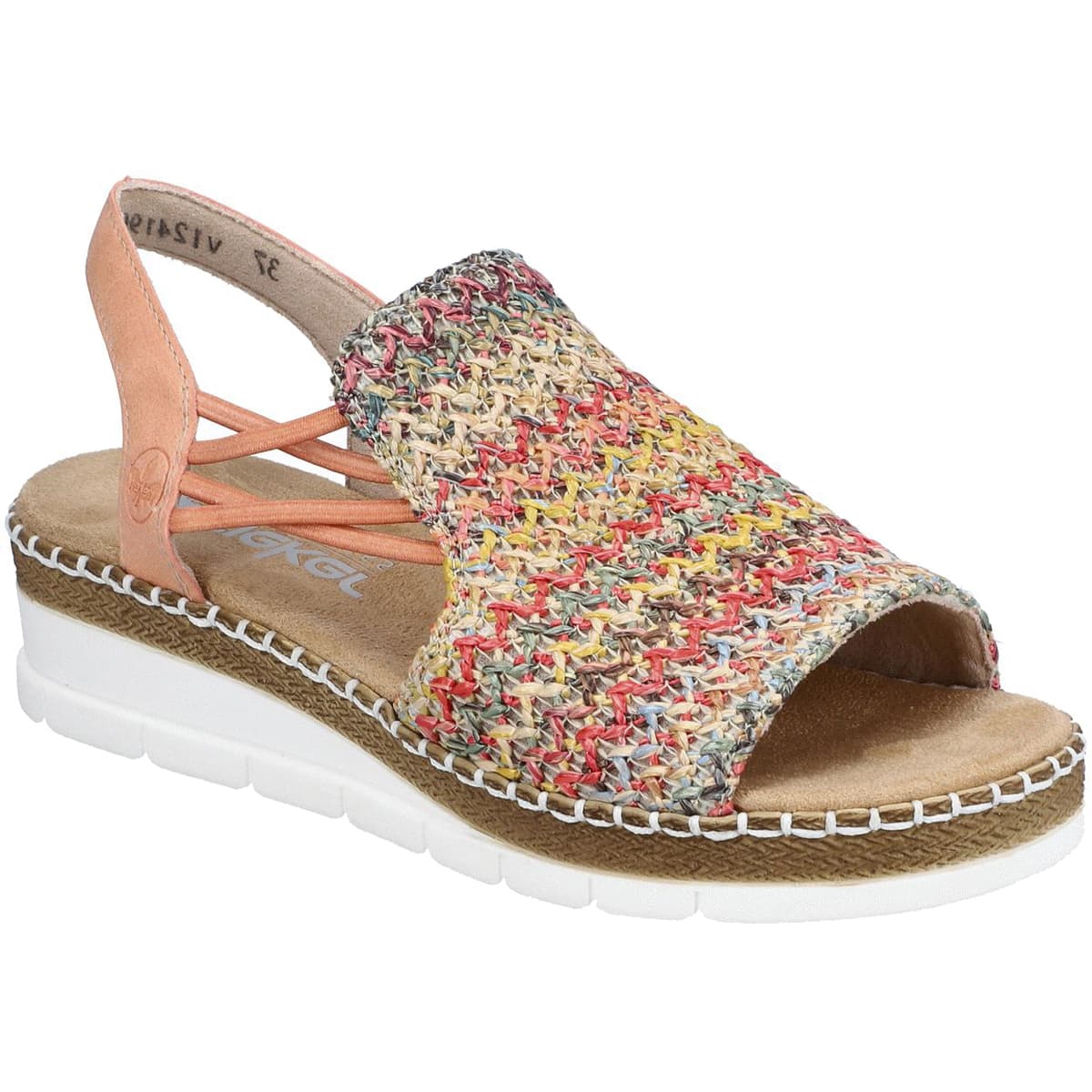 Σανδάλια με πλατφόρμα Rieker V1241