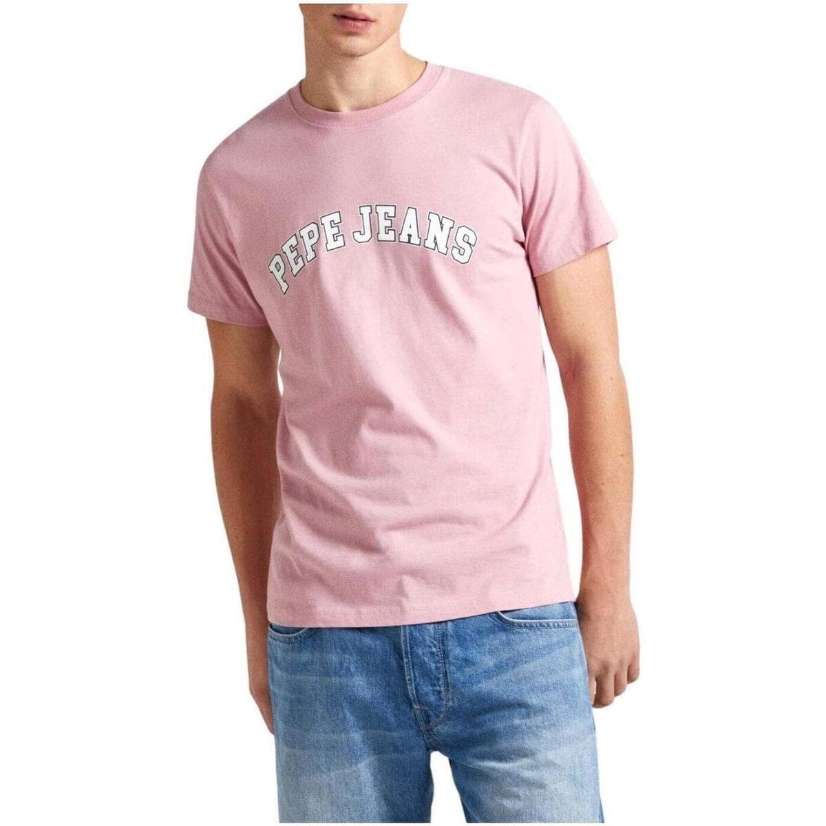 Men's T-Shirts Pepe Jeans Pink
