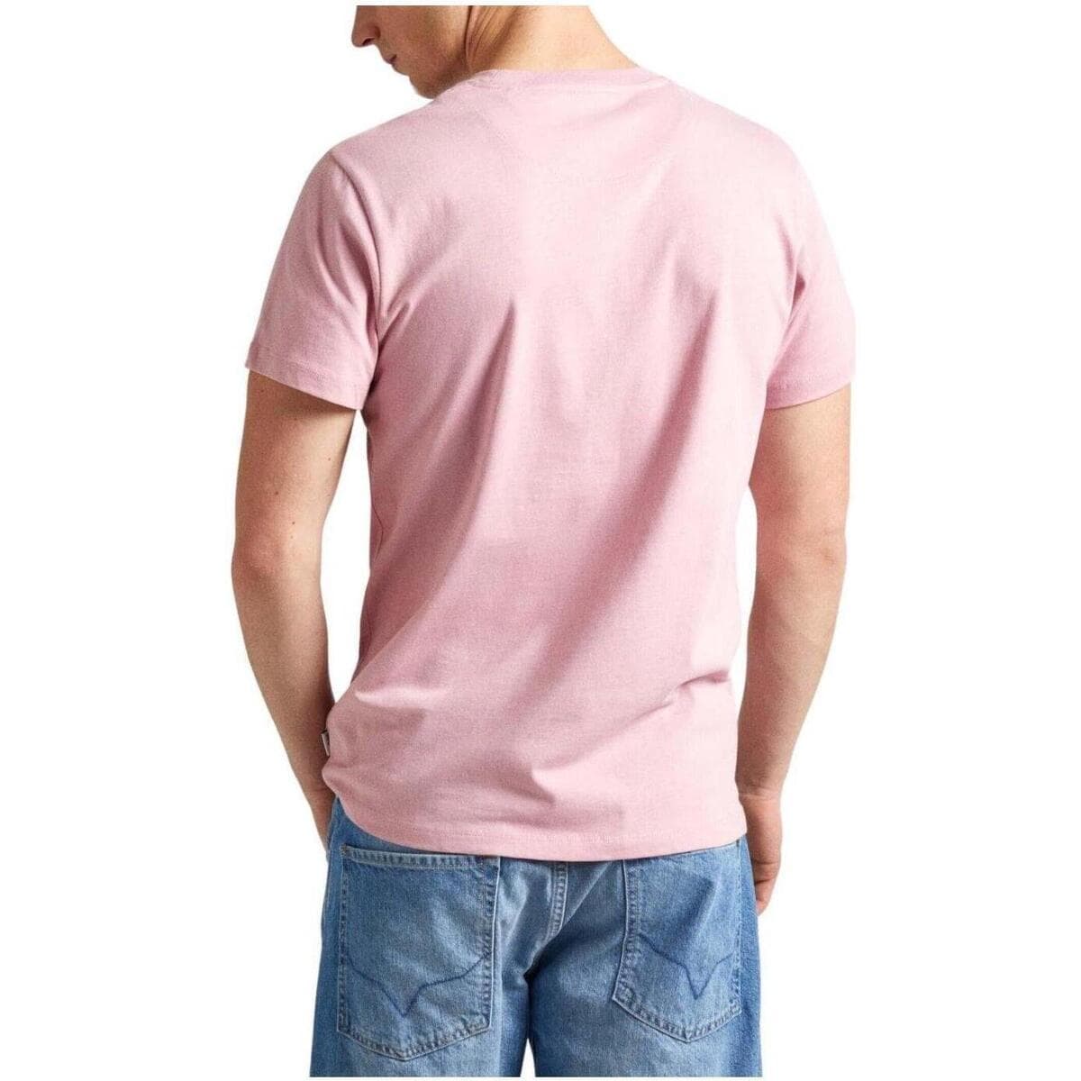 Men's T-Shirts Pepe Jeans Pink