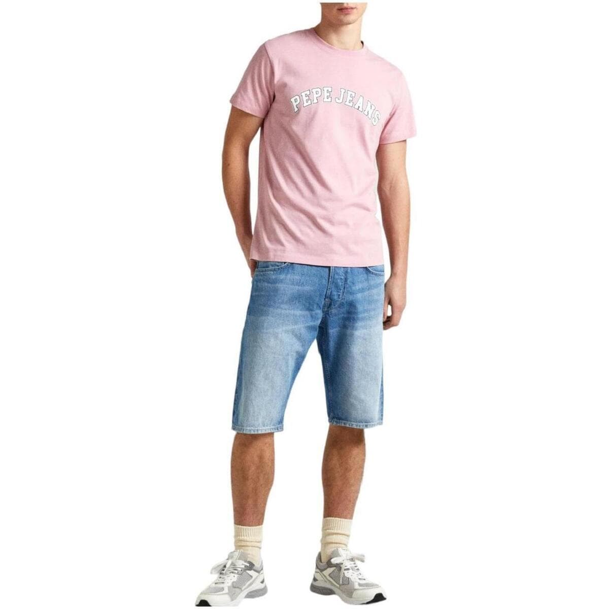 Men's T-Shirts Pepe Jeans Pink