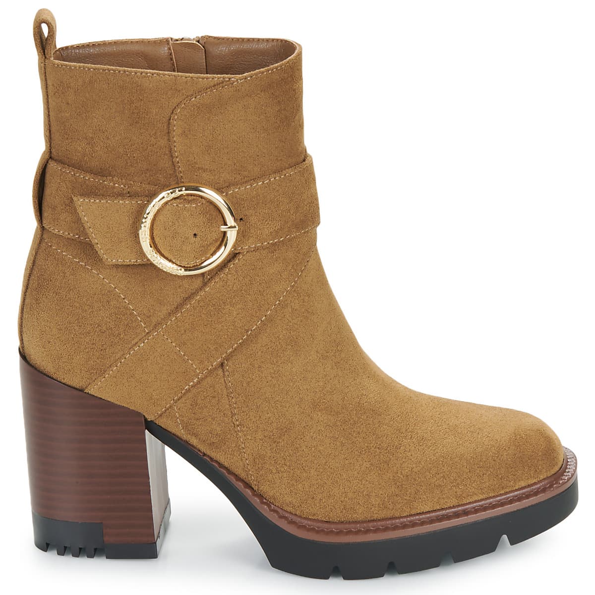 Women's Ankle Boots Les Petites Bombes Brown