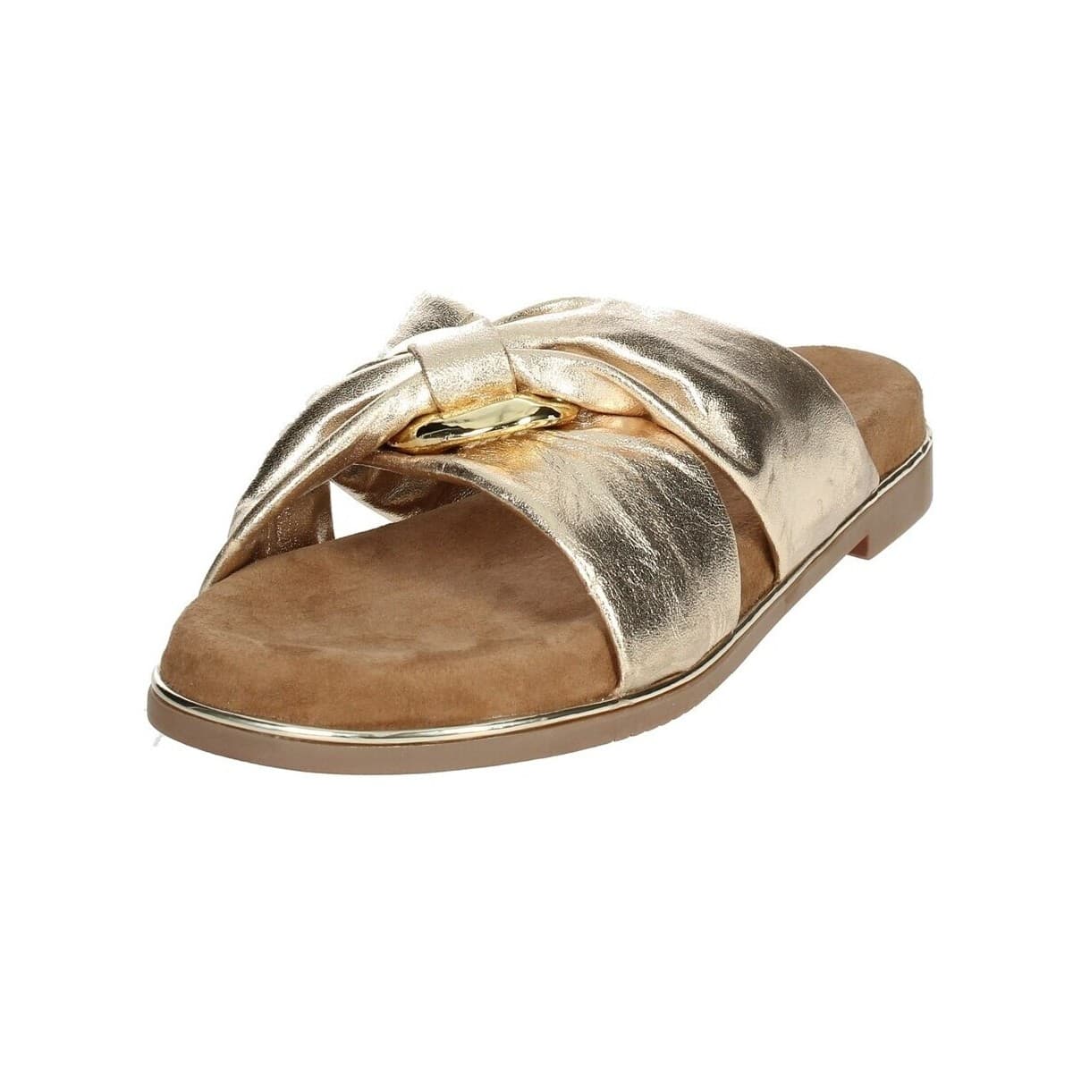 Women's Flip Flops Marco Tozzi Gold