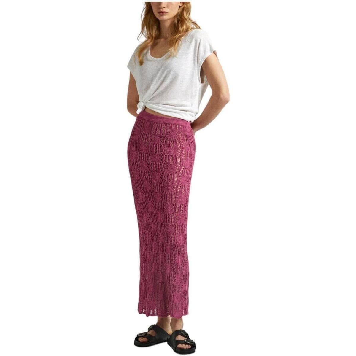 Women's T-Shirts Pepe Jeans White