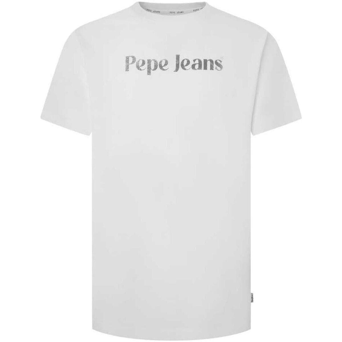 Men's T-Shirts Pepe Jeans White