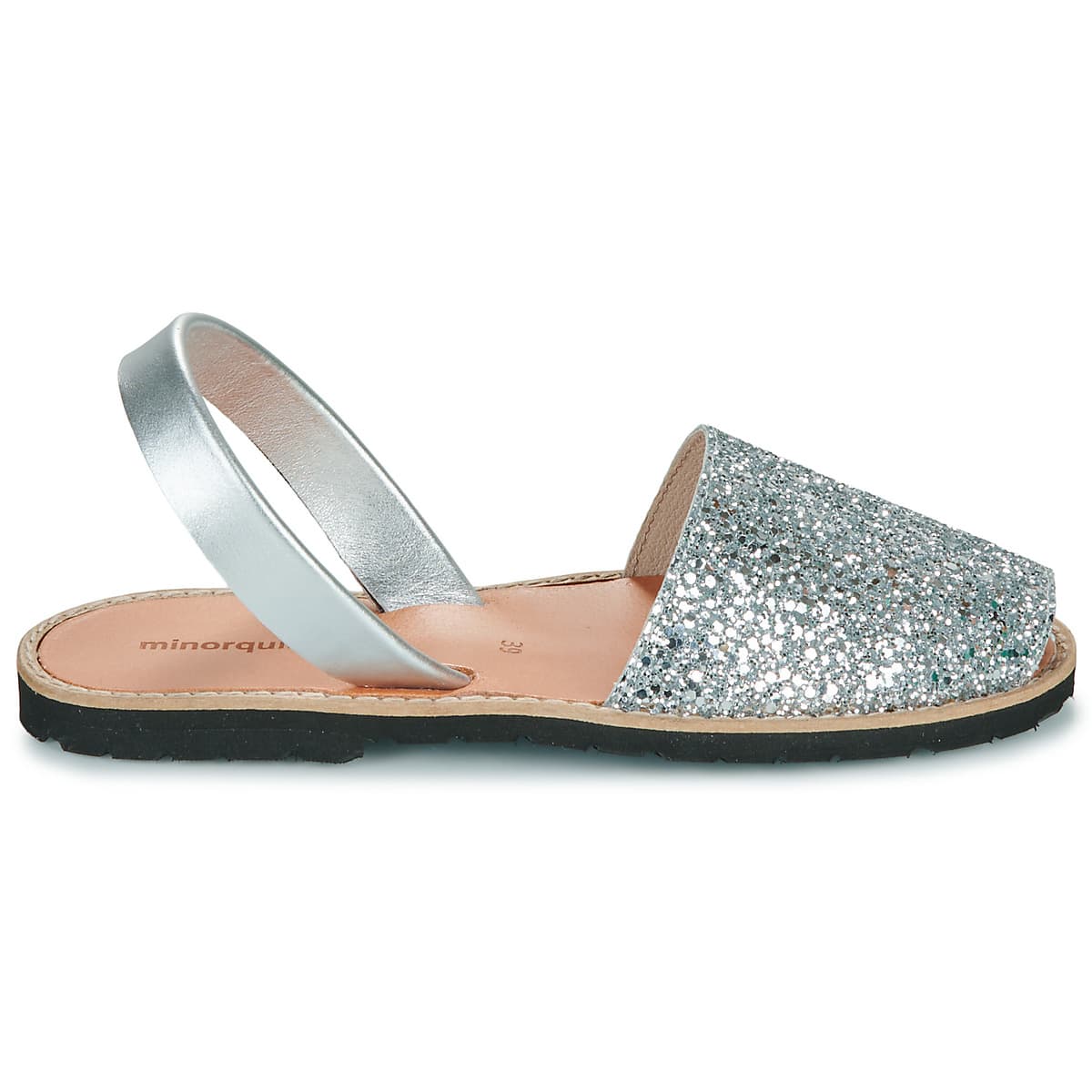 Women's Sandals Minorquines Silver
