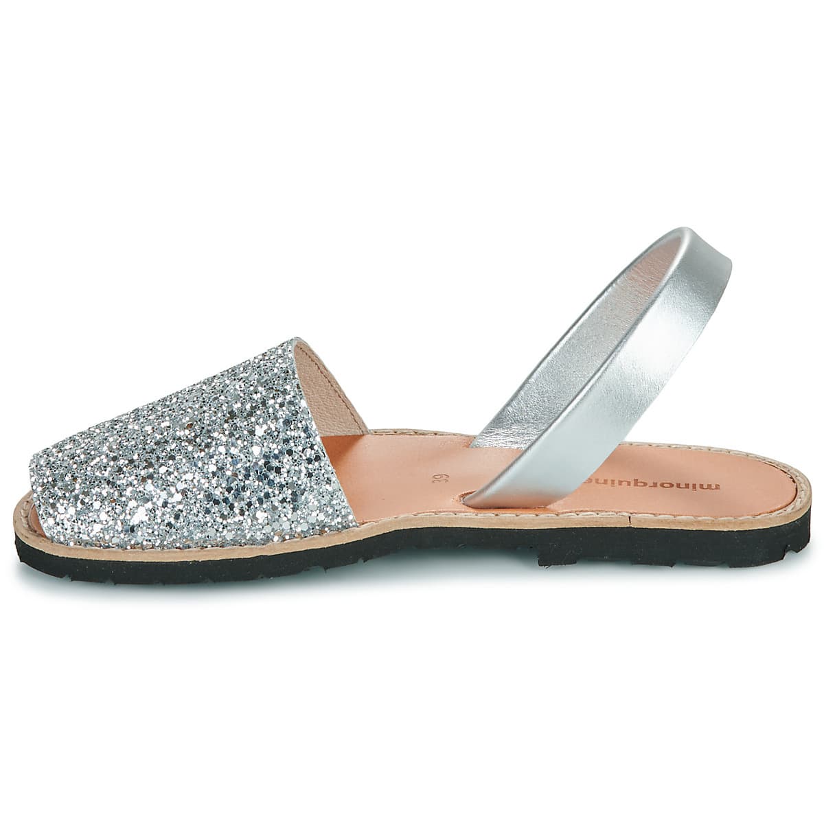 Women's Sandals Minorquines Silver