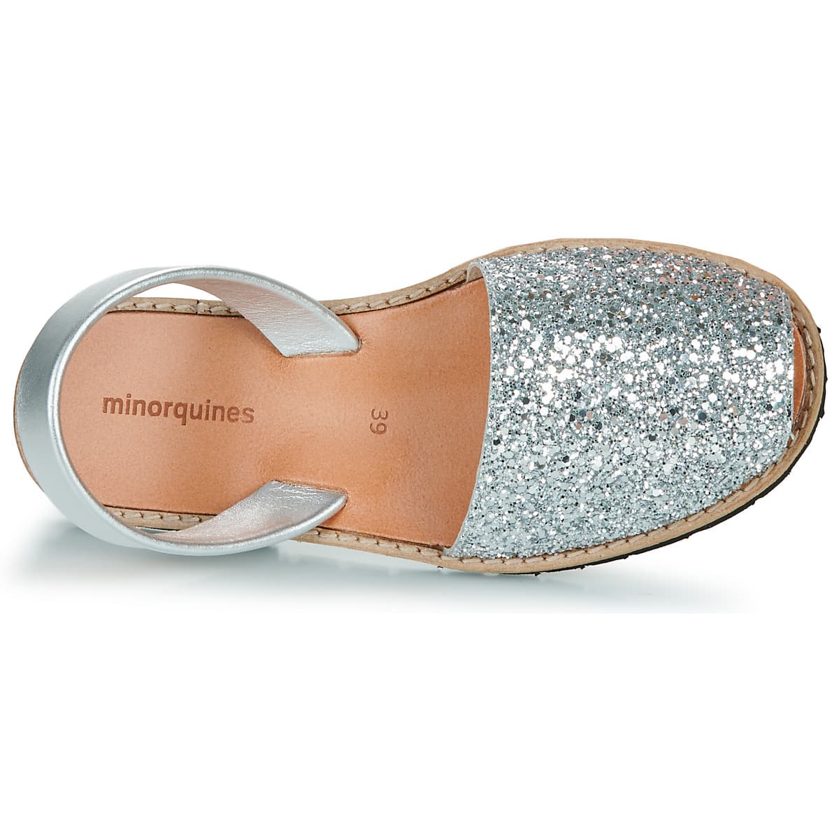 Women's Sandals Minorquines Silver