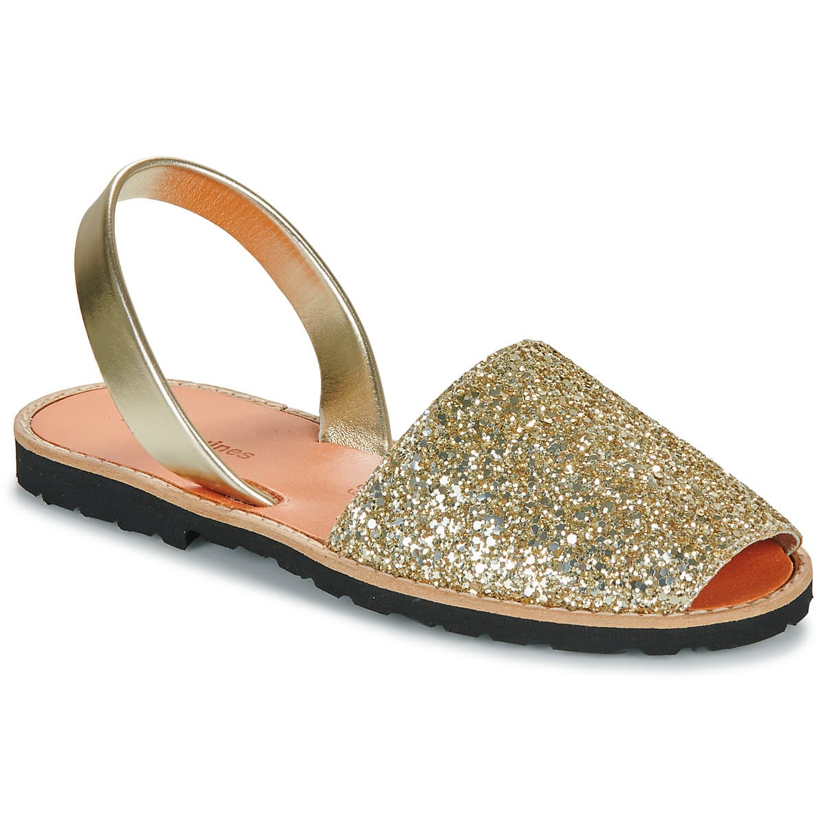 Women's Sandals Minorquines Gold