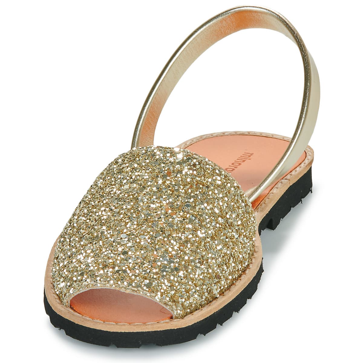 Women's Sandals Minorquines Gold