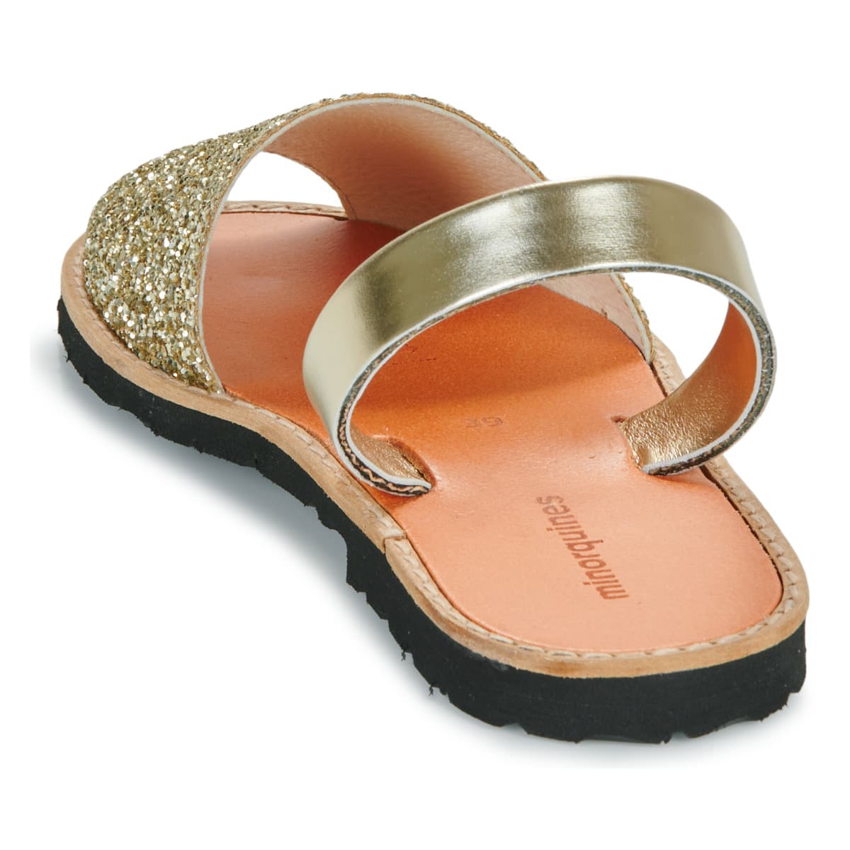 Women's Sandals Minorquines Gold