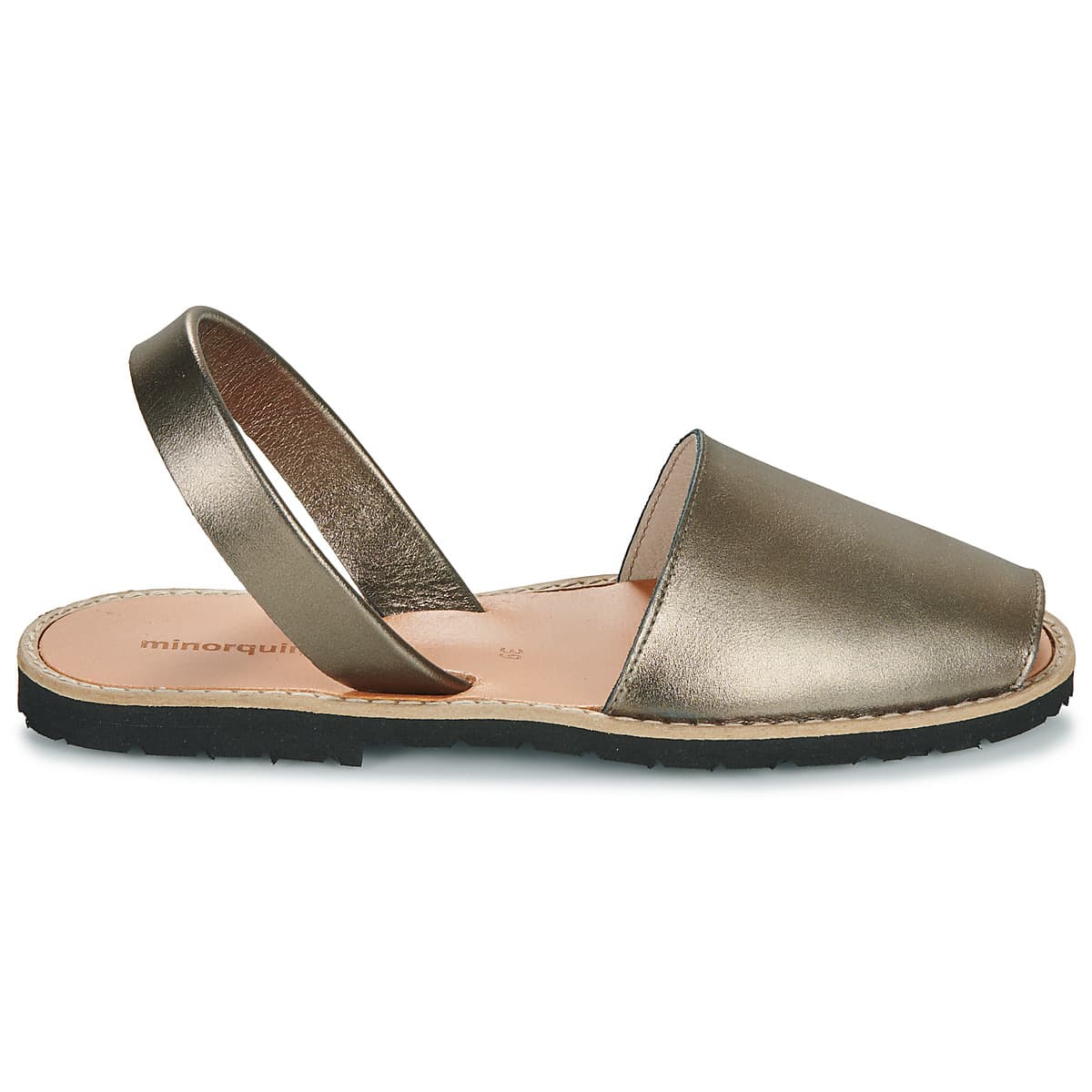 Women's Sandals Minorquines Gold