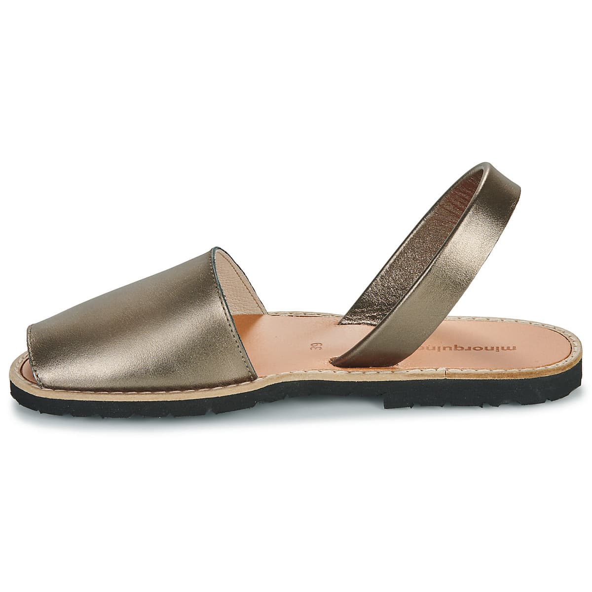 Women's Sandals Minorquines Gold