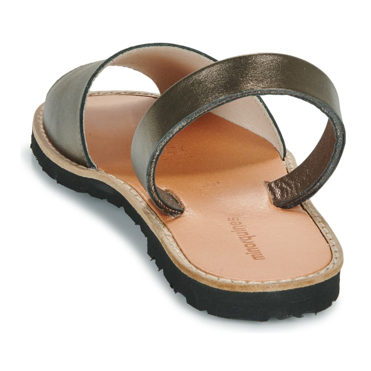 Women's Sandals Minorquines Gold