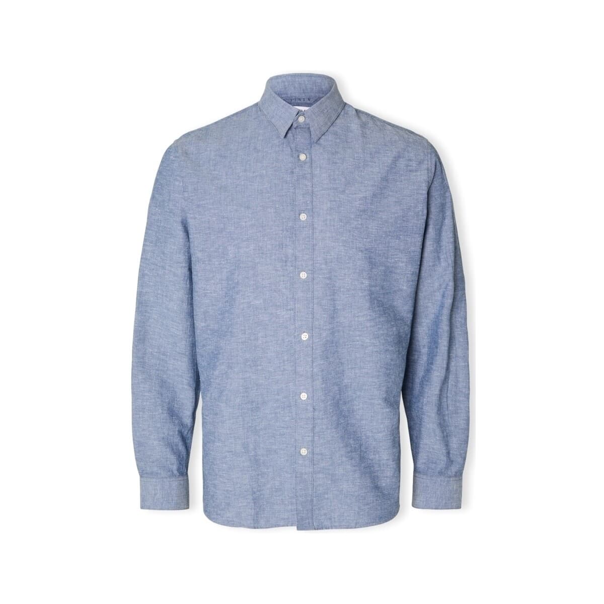 Men's Shirts Selected Blue
