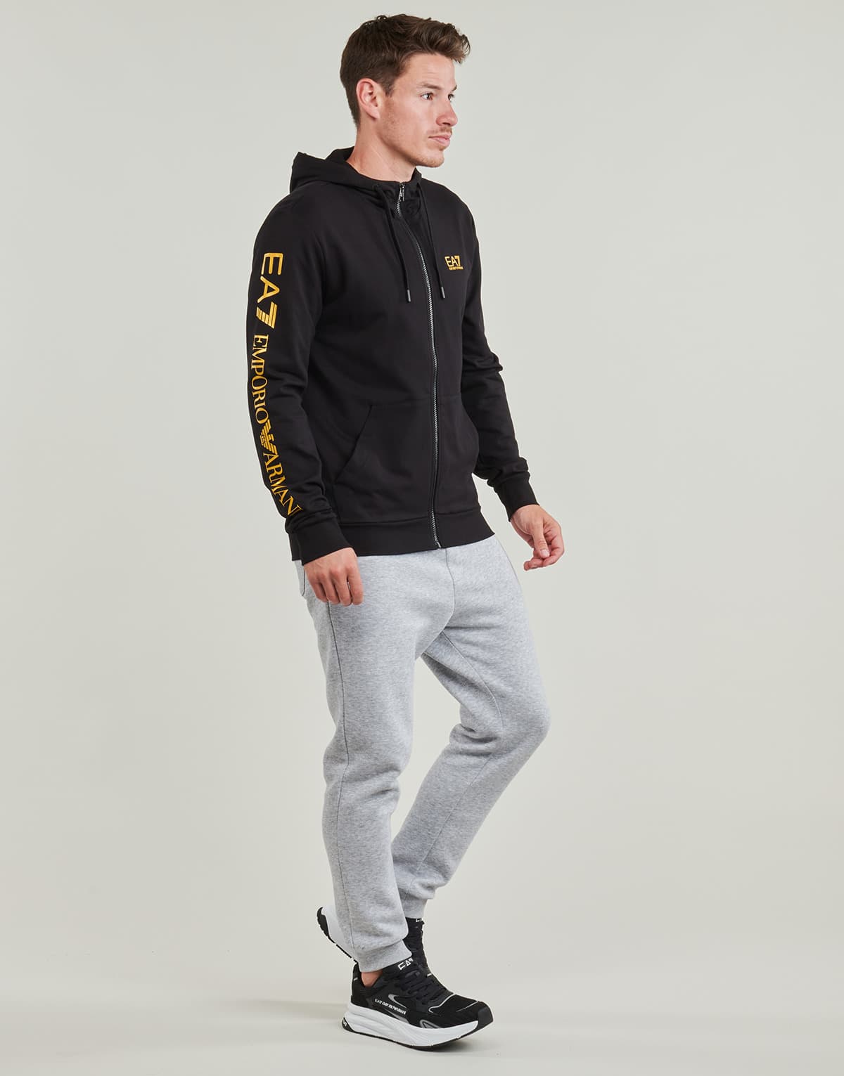 Men's Sweatshirts EA7 Black