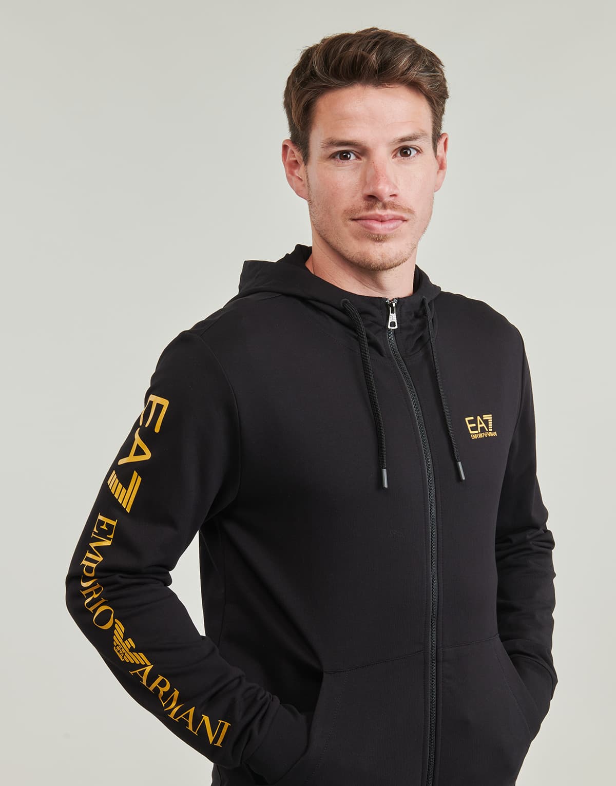 Men's Sweatshirts EA7 Black