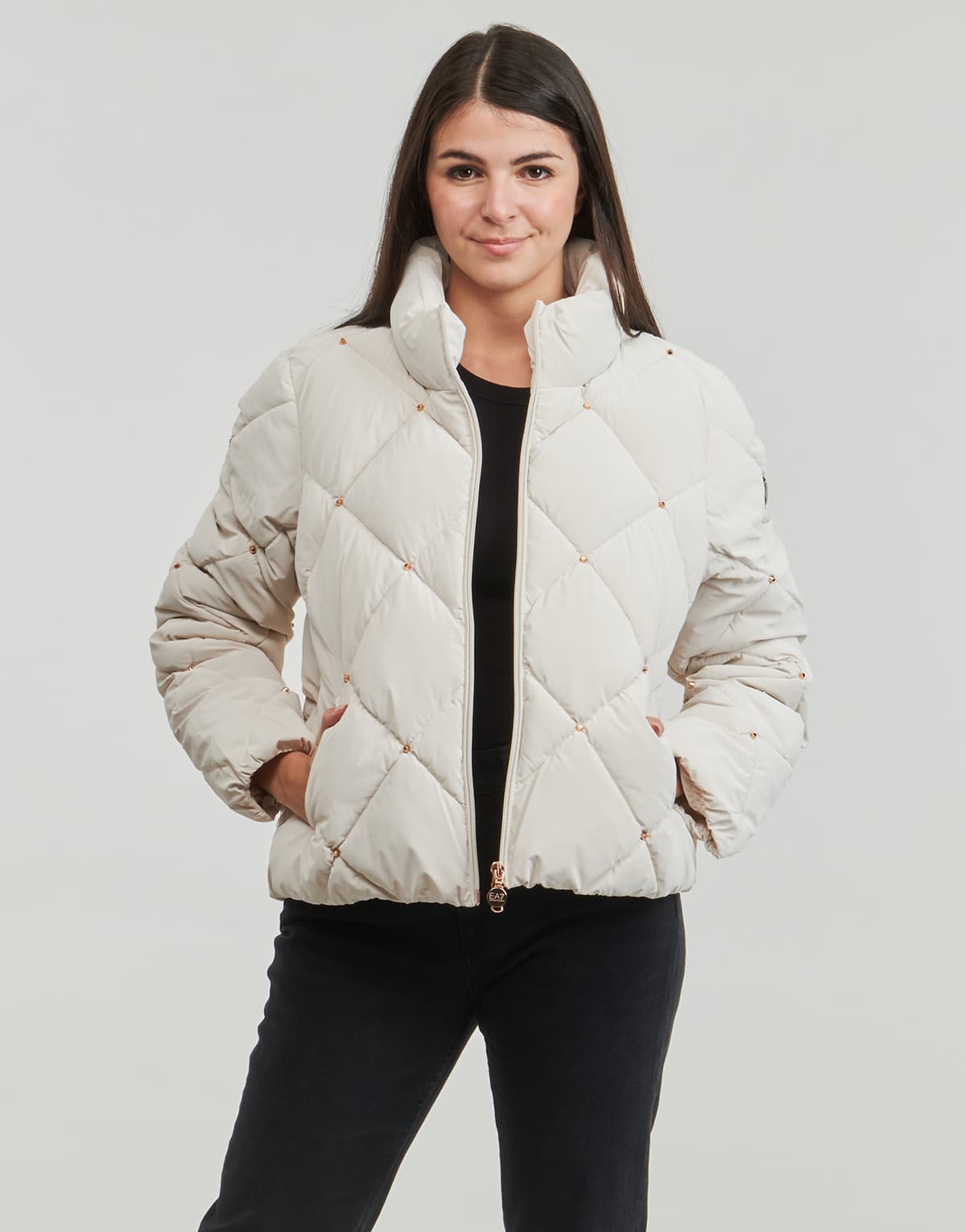 Women's Jackets EA7 Beige