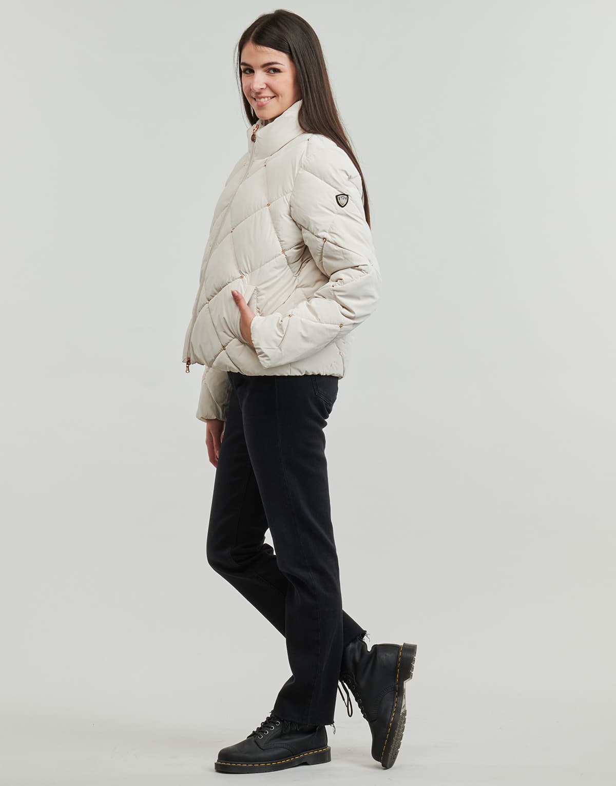 Women's Jackets EA7 Beige