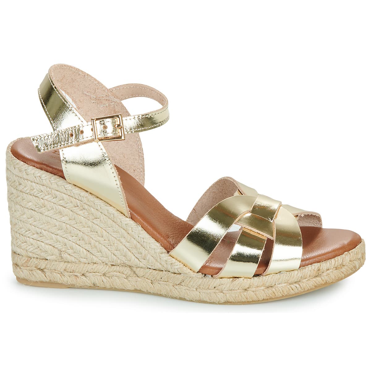 Women's Platforms Maison Minelli Gold