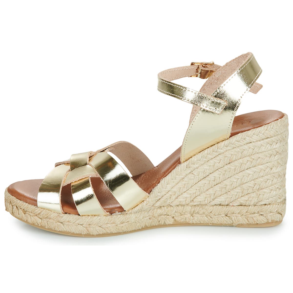 Women's Platforms Maison Minelli Gold