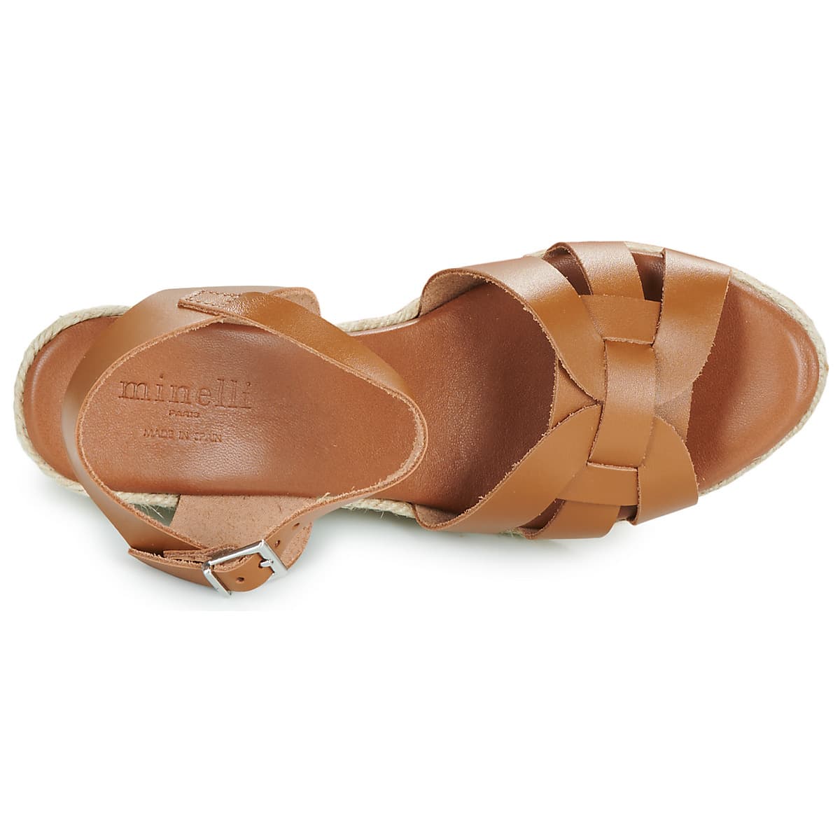 Women's Platforms Maison Minelli Brown