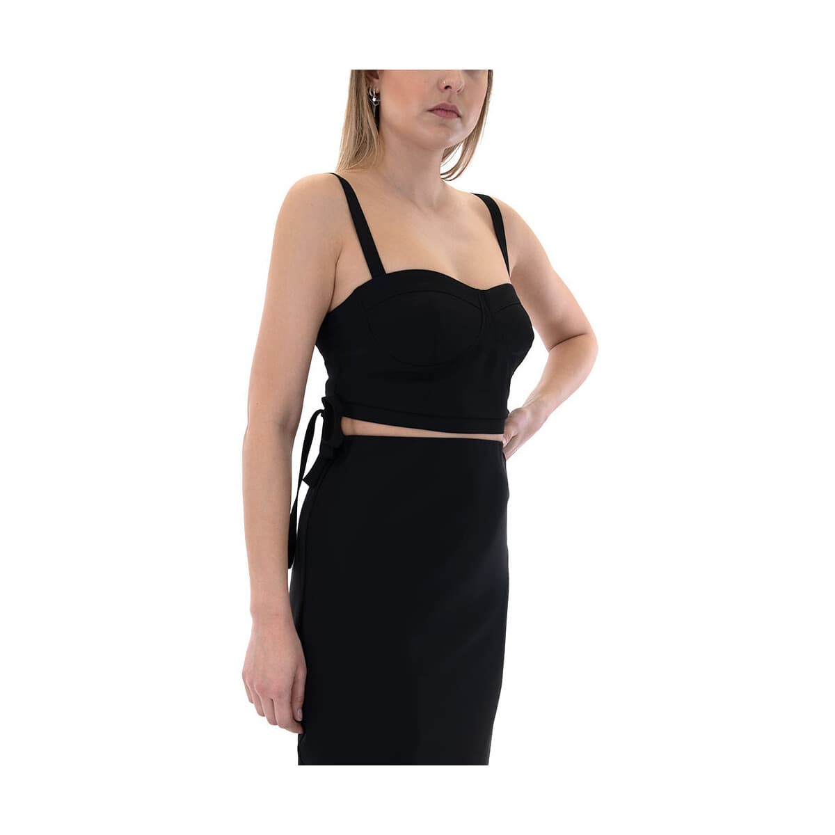 Philippa Crepe Bustier Women Dolce Domenica