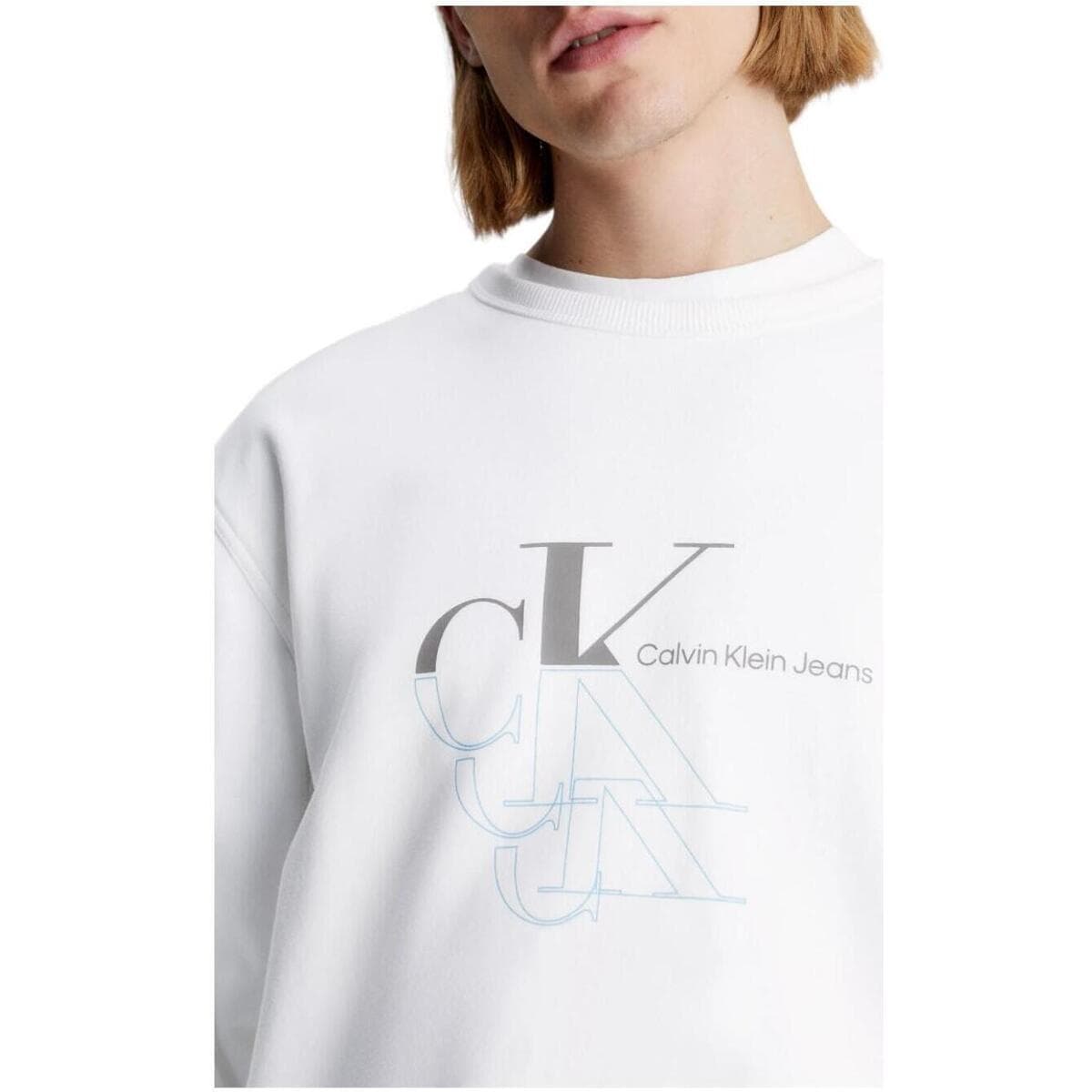 Men's Sports T-Shirts Calvin Klein White