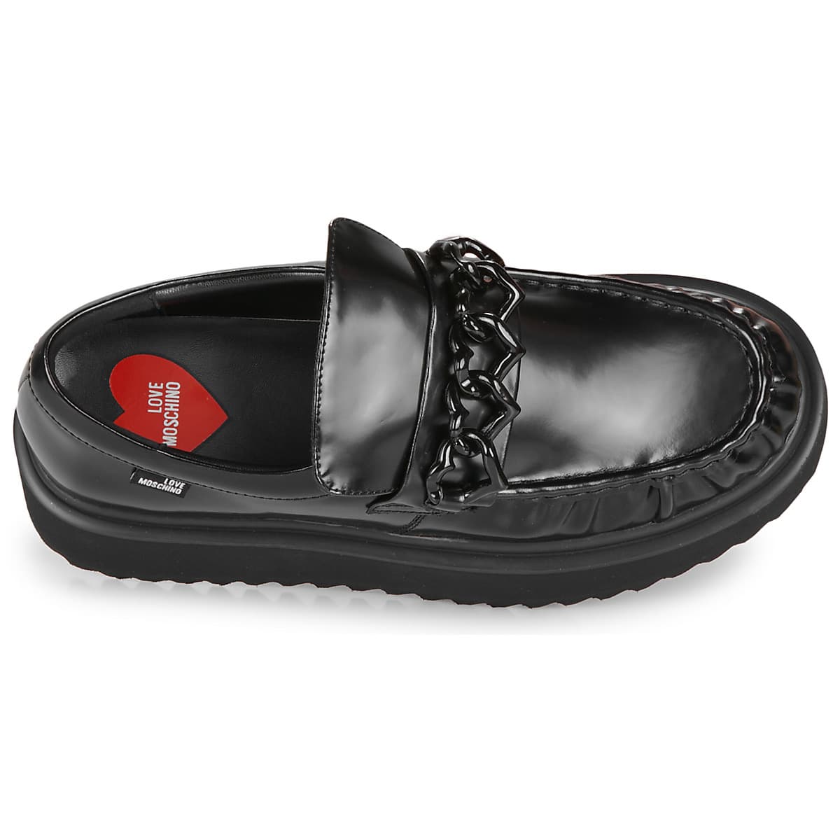 Women's Loafers Love Moschino Black