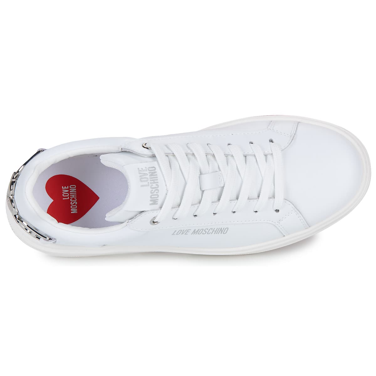 Women's Sneakers Love Moschino White