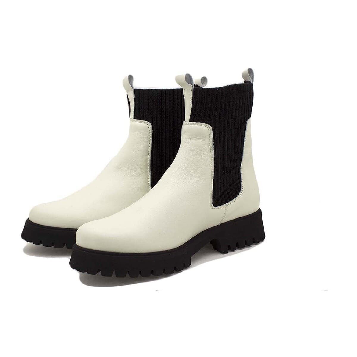 Women's Ankle Boots Piesanto White