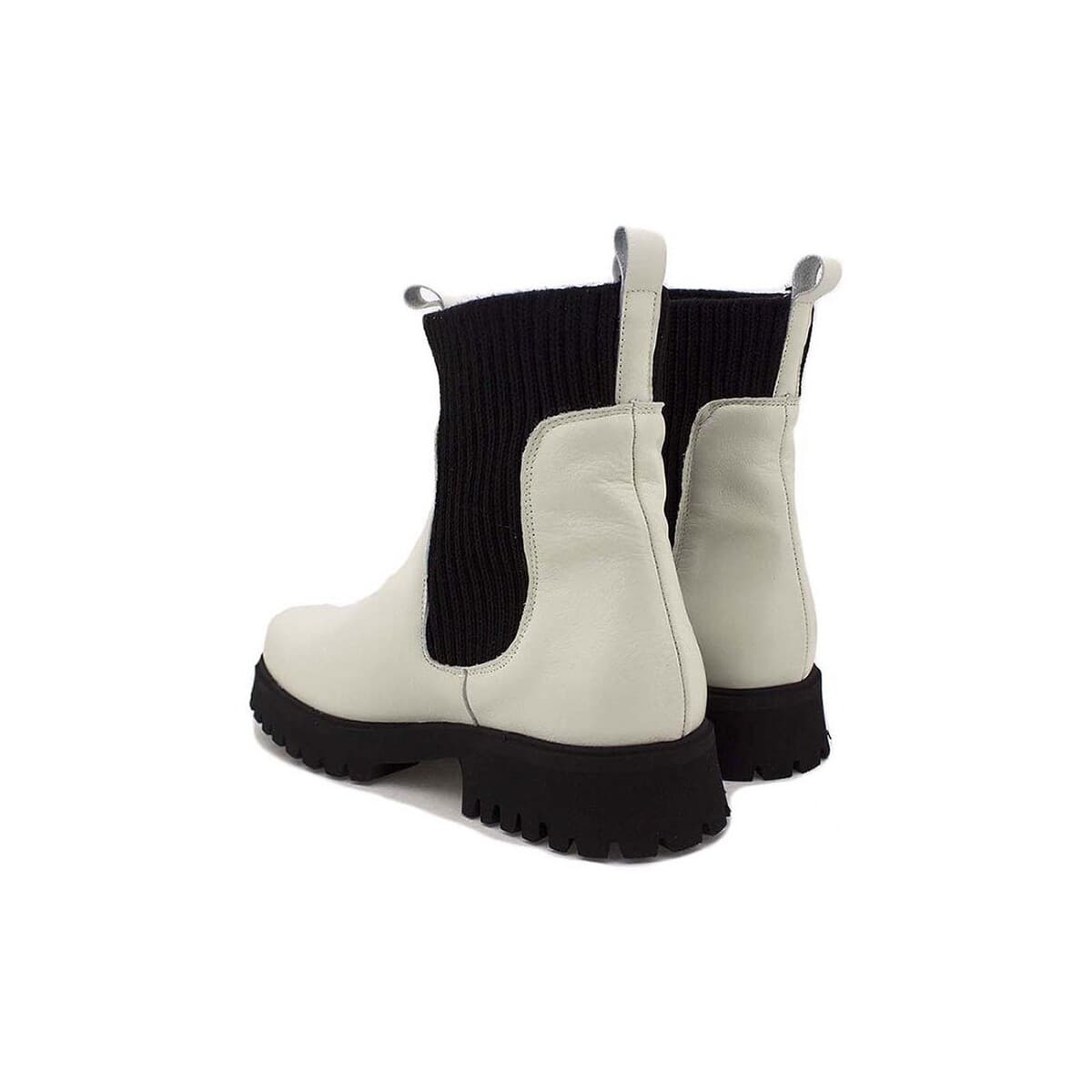 Women's Ankle Boots Piesanto White