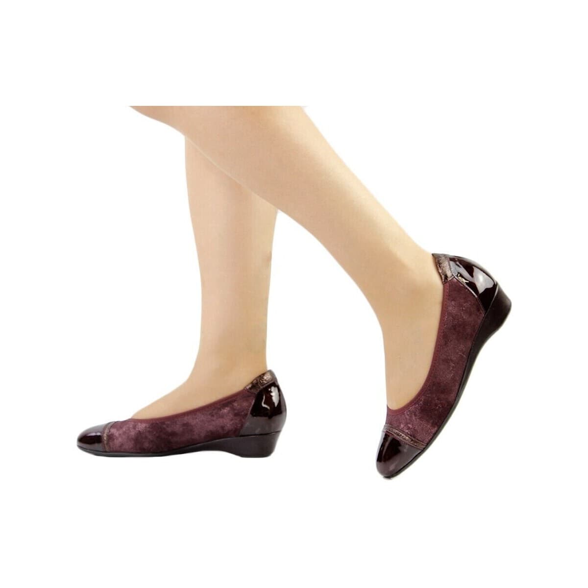 Women's Ballet Flats Piesanto Bordeaux