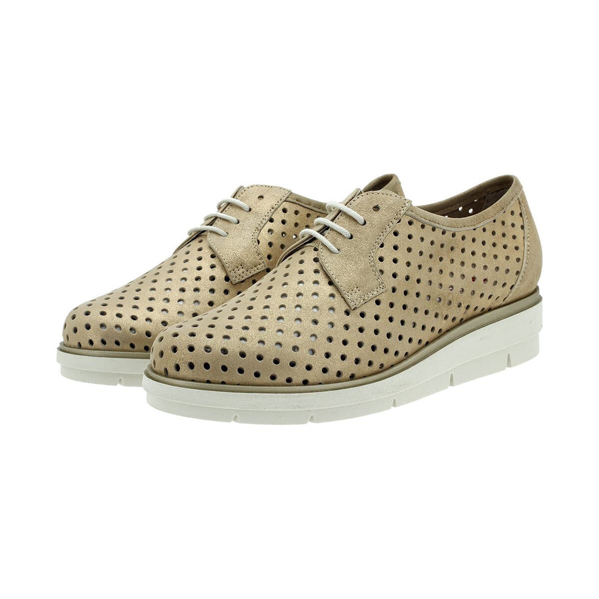 Women's Derby Shoes Piesanto Beige